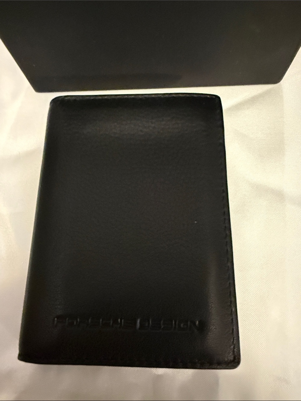 Porsche Design Black Leather Caed Holder Wallet
